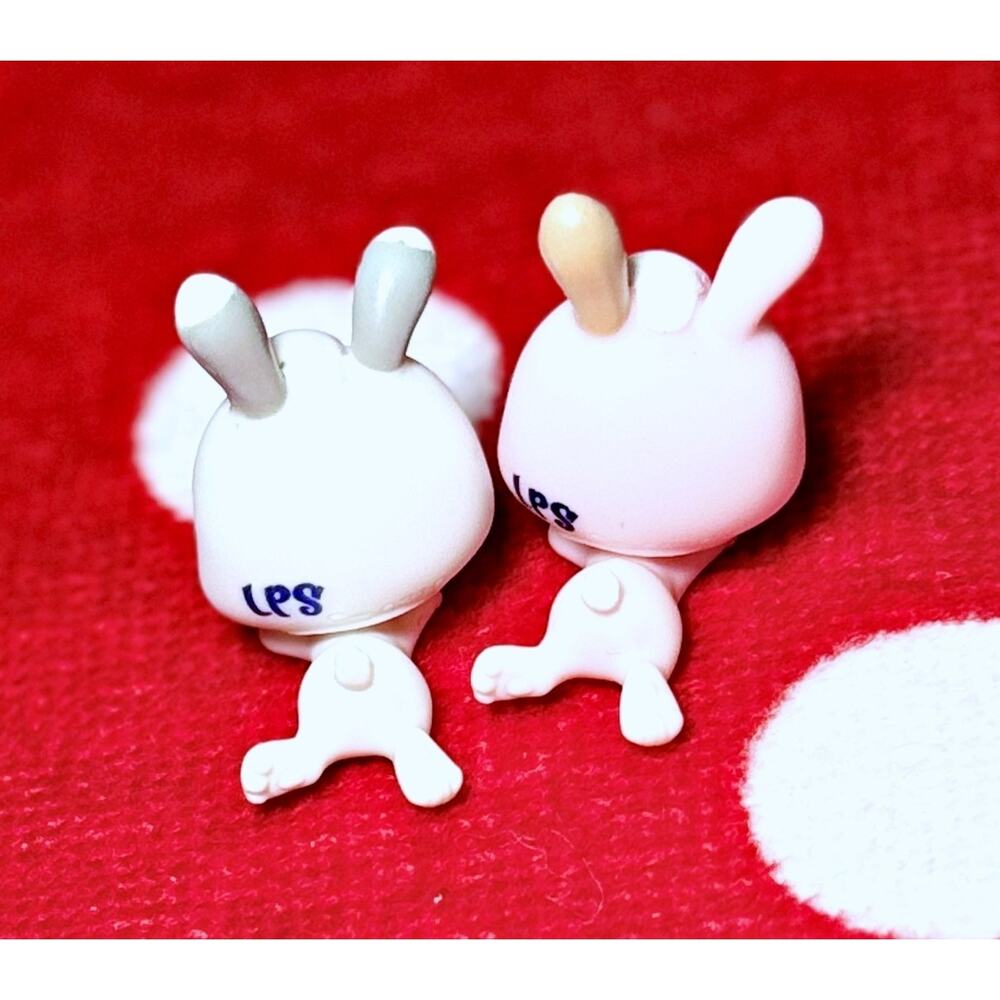 Authentic LPS Littlest Pet Shop #2669 #2629 Cutest Pets Baby Bunny Rabbit Nap - Picture 6 of 8